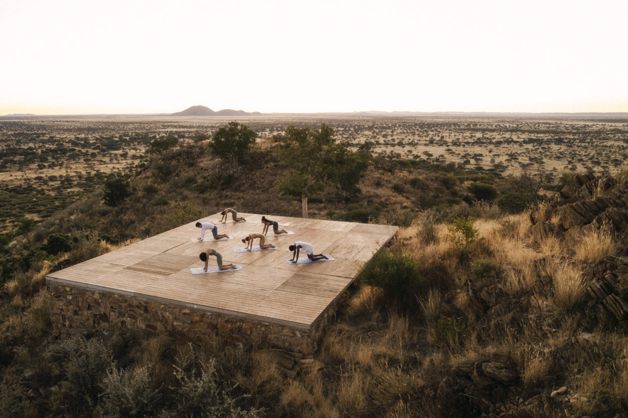 Our Yoga Deck
